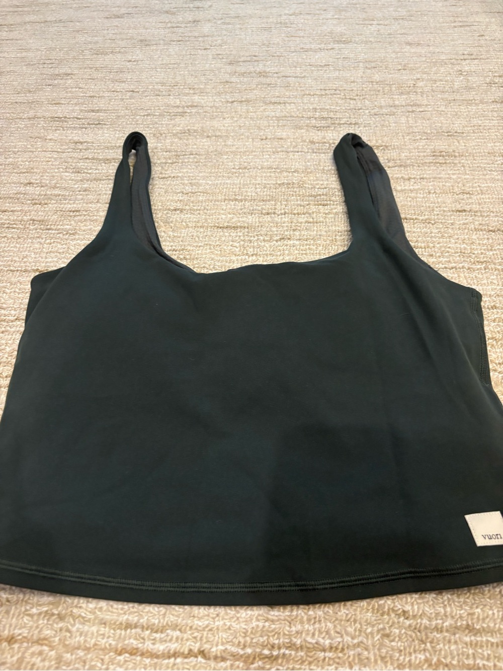 lululemon athletica Cropped Square-Neck Tank